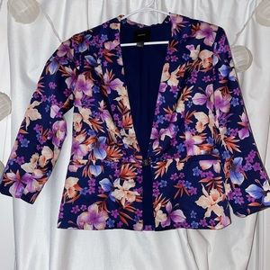 Floral Suit Jacket